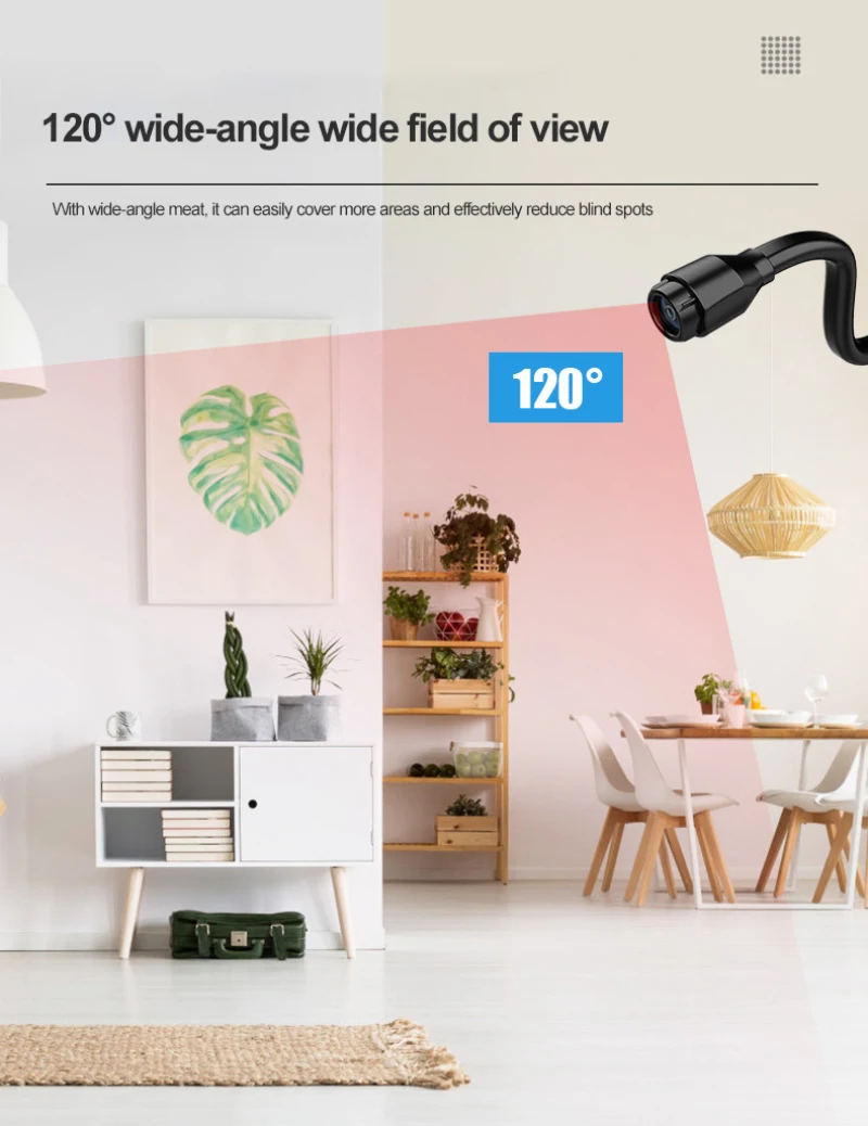 Мини USB-камера видеонаблюдения в режиме реального времени Wifi DV IP-камера AI