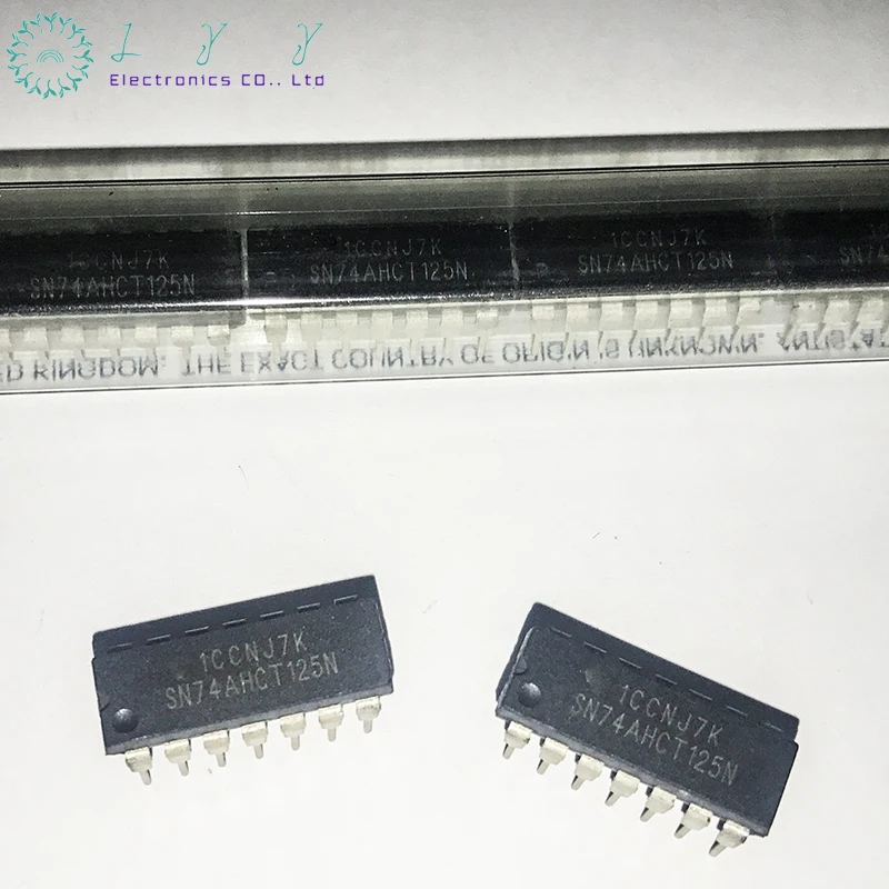 10 шт. SN74AHCT125N 74AHCT125N 74AHCT125 DIP 14 буферный линейный драйвер|Реле| |