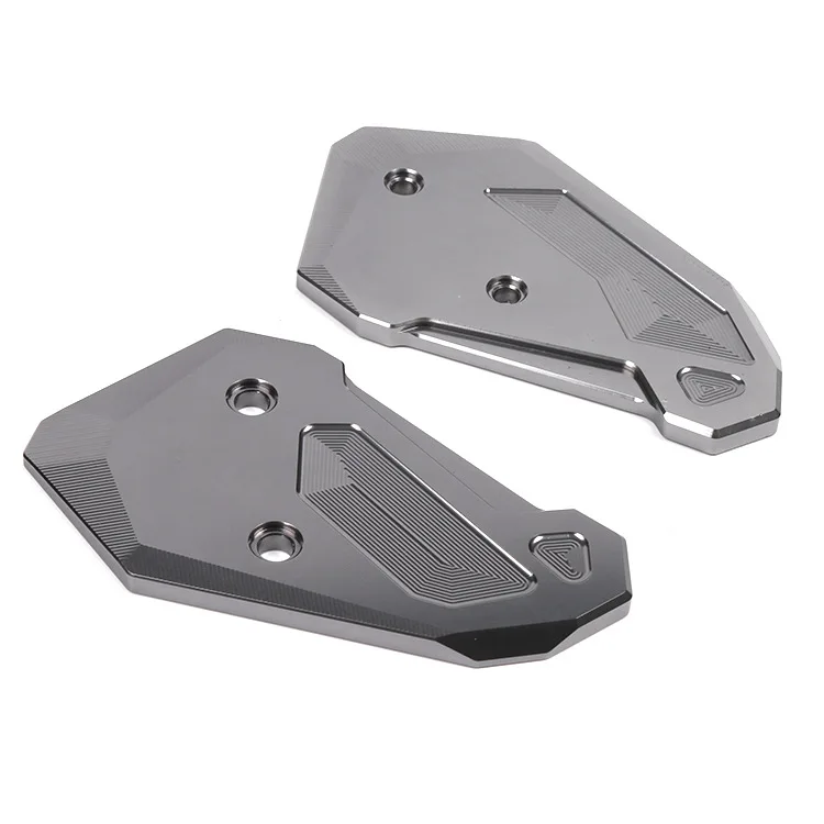 

Для Yamaha MT07 FZ07 подставки для ног мотоцикла защита педали для подножки Защитная крышка MT-07 2014 2015 2016 CNC анодированный