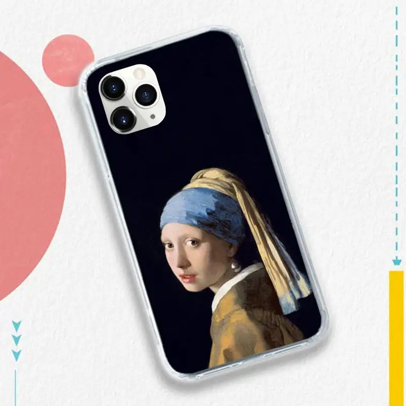 

sculpture retro Mona Lisa Art David Phone Case for iPhone 11 12 mini pro XS MAX 8 7 6 6S Plus X 5S SE 2020 XR