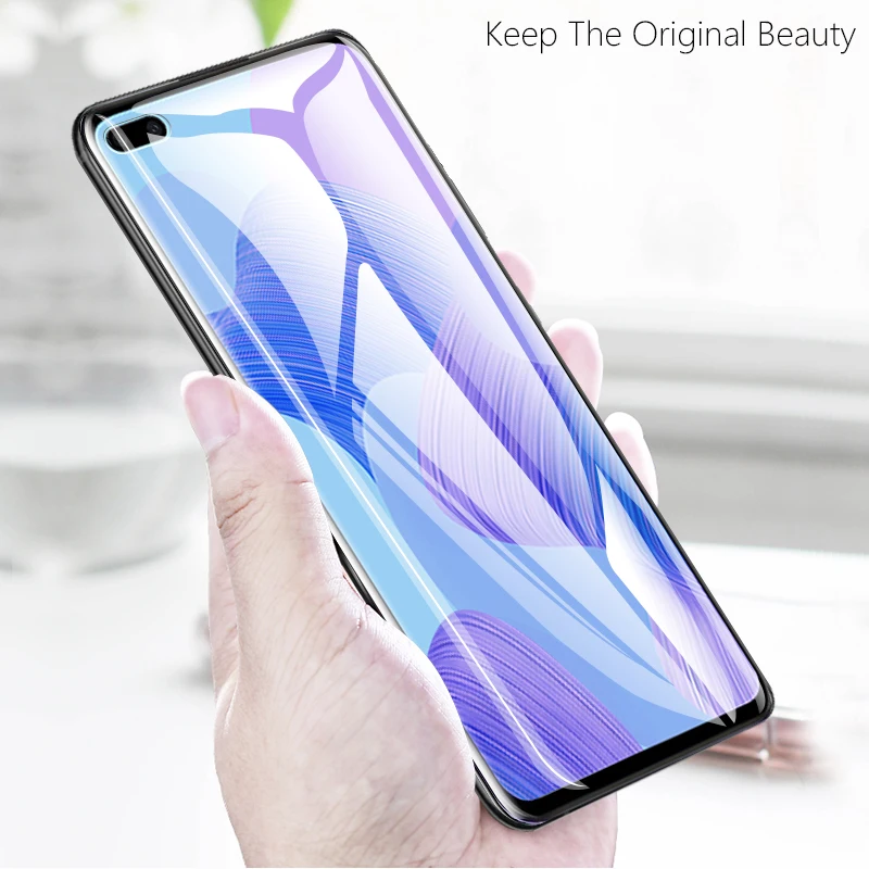 100D полностью изогнутая пленка для huawei Nova 6 5Z 5T 5i Pro Защита экрана Honor V30 P30 Полное