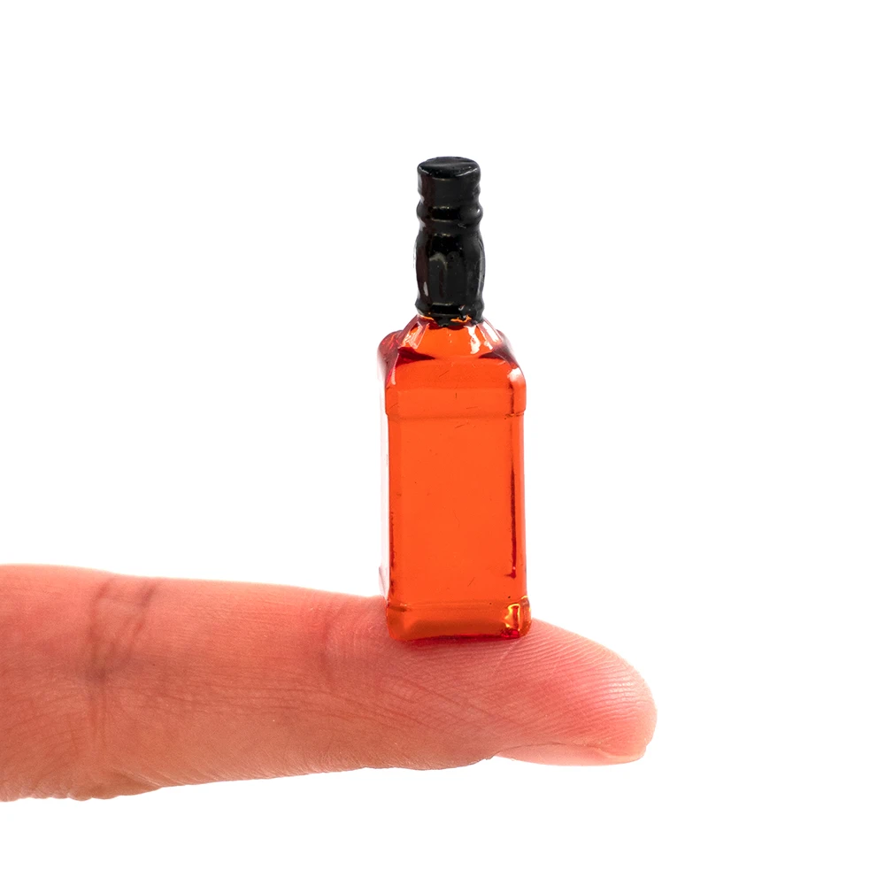 2 шт. RC автомобильные аксессуары украшение мини красное вино бутылка для 1/10 Рок