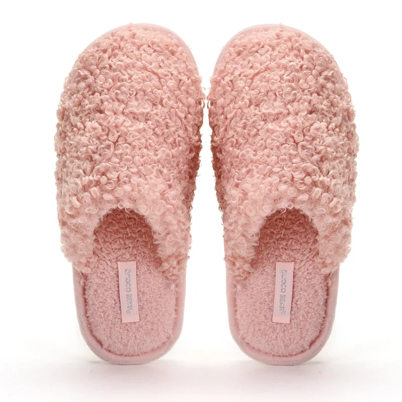 Winter Indoor Women Slippers House Plush Warm Shoes Soft Fur  Ladies  Non Slip New  Faux  Cute Fashion 2021  Flat Footwear