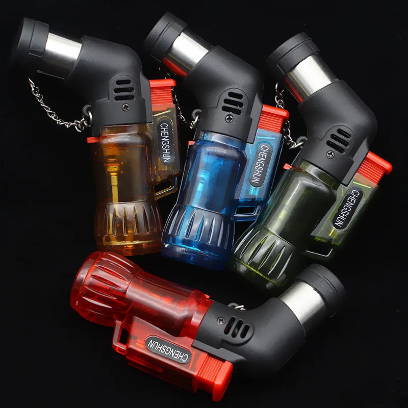 Голубое Газовое пламя фонарь турбо зажигалка спрей пушка газовая бутан