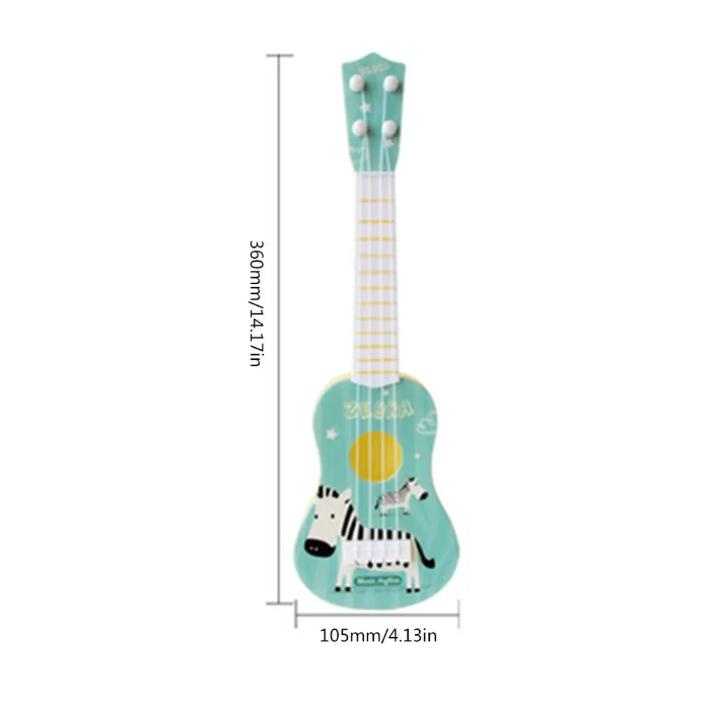 

Cute Print Ukulele Beginner Kit with Clip on Tuner Light Weight Suitable for Solo Playing Singing Karaoke