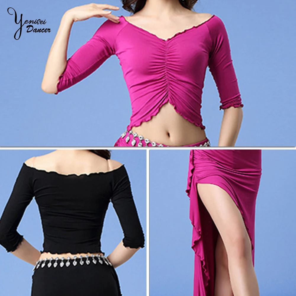 2 шт./компл. одежда для начинающих танца живота Модальная стиль бабочки