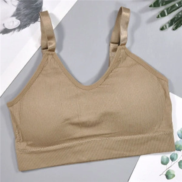 Модный женский бюстгальтер без стального кольца с винтовой нитью и открытой