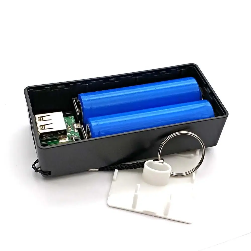 5600 мАч 2X 18650 USB чехол для портативного зарядного устройства самодельный бокс