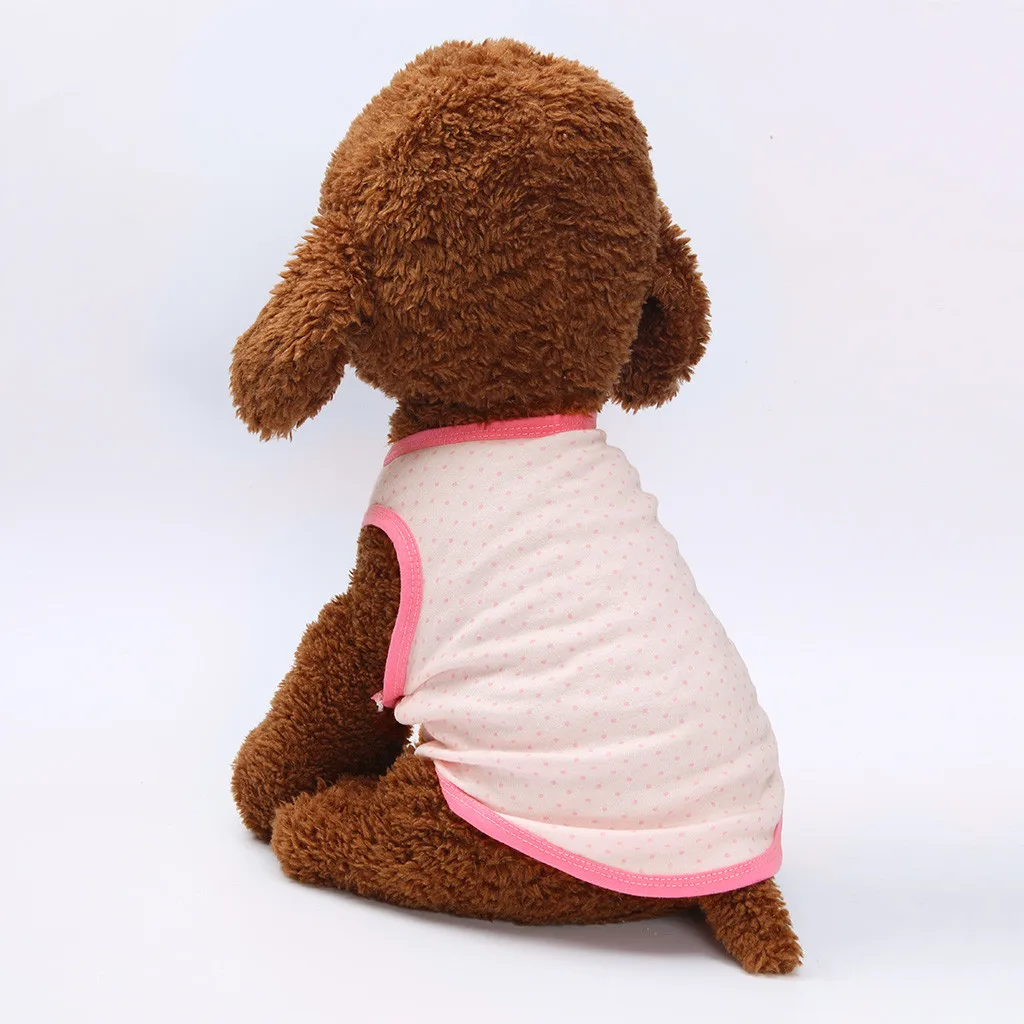 Жилет для собак чистый волнистый узор жилеты домашних животных летняя дышащая