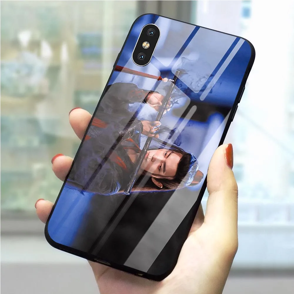 Чехол для iPhone Xs Max X 6 6S XR 8 Plus 7 5S 5 SE 11 Pro из закаленного стекла | Мобильные телефоны и