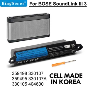 Аккумулятор KingSener 359498 для Bose SoundLink III 330107A 359495 330105, для Bose soundlink мобильный динамик с Bluetooth II 404600