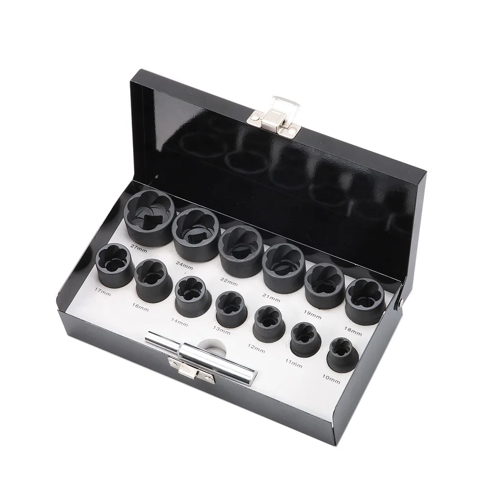 

1/2 "д-р спиральное гнездо для удаления носить гайки гнездо набор инструментов