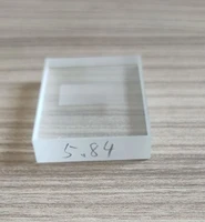 Ra64um Standard Roughness test reference block Multi-engraved lines Square Wave