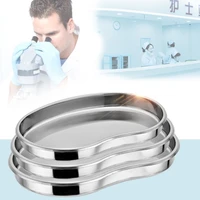 stainless steel kidney bowl curved trays dental tool docters use trays high quality