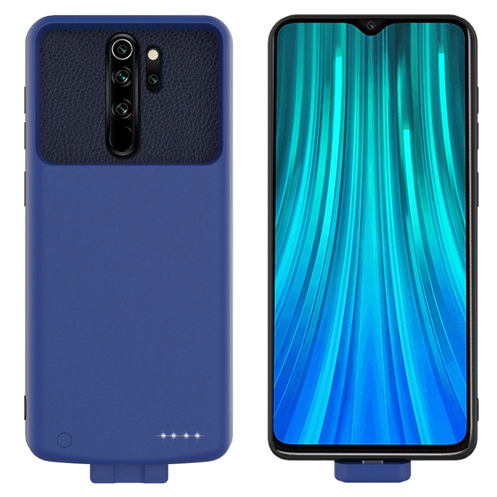 KQJYS 7000 мАч Внешний внешний аккумулятор для Redmi Note 8, чехол для питания, чехол для аккумулятора, внешний аккумулятор для Xiaomi Redmi Note 8 Pro