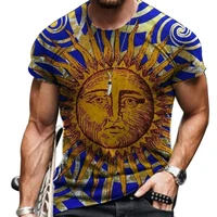 mens 3d printed t shirt casual plus size comfortable street cool round neck short sleeve 2021 new arrival