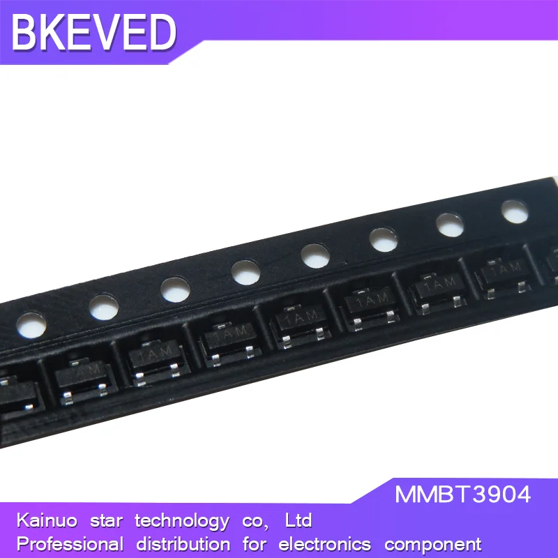100 шт. MMBT3904 2N3904 SOT23 3904 SOT SMD SOT-23 SOT23-3 1AM новый оригинальный транзистор | Электронные