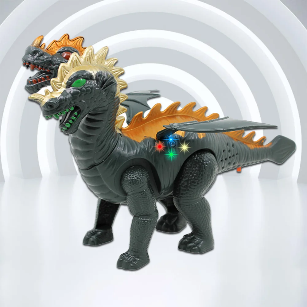 

Double Head Electric Creative Dinosaurs Model Kid Educational