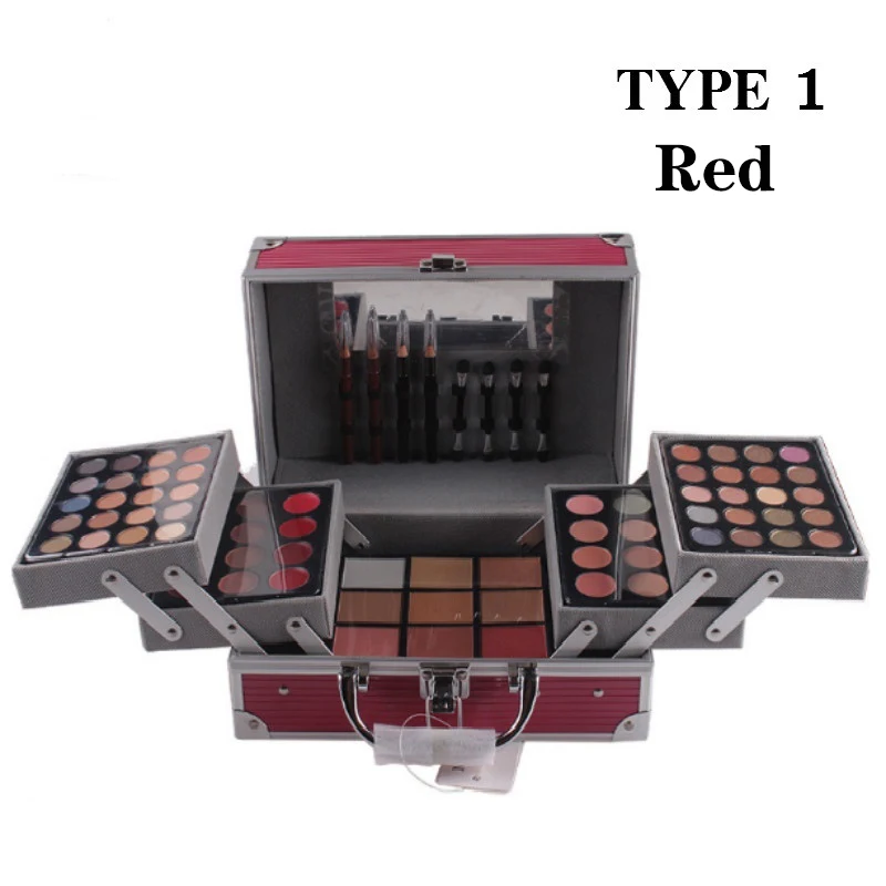 Набор матовых теней для век 94 цвета type1/type2 консилер цветная помада тени палитра