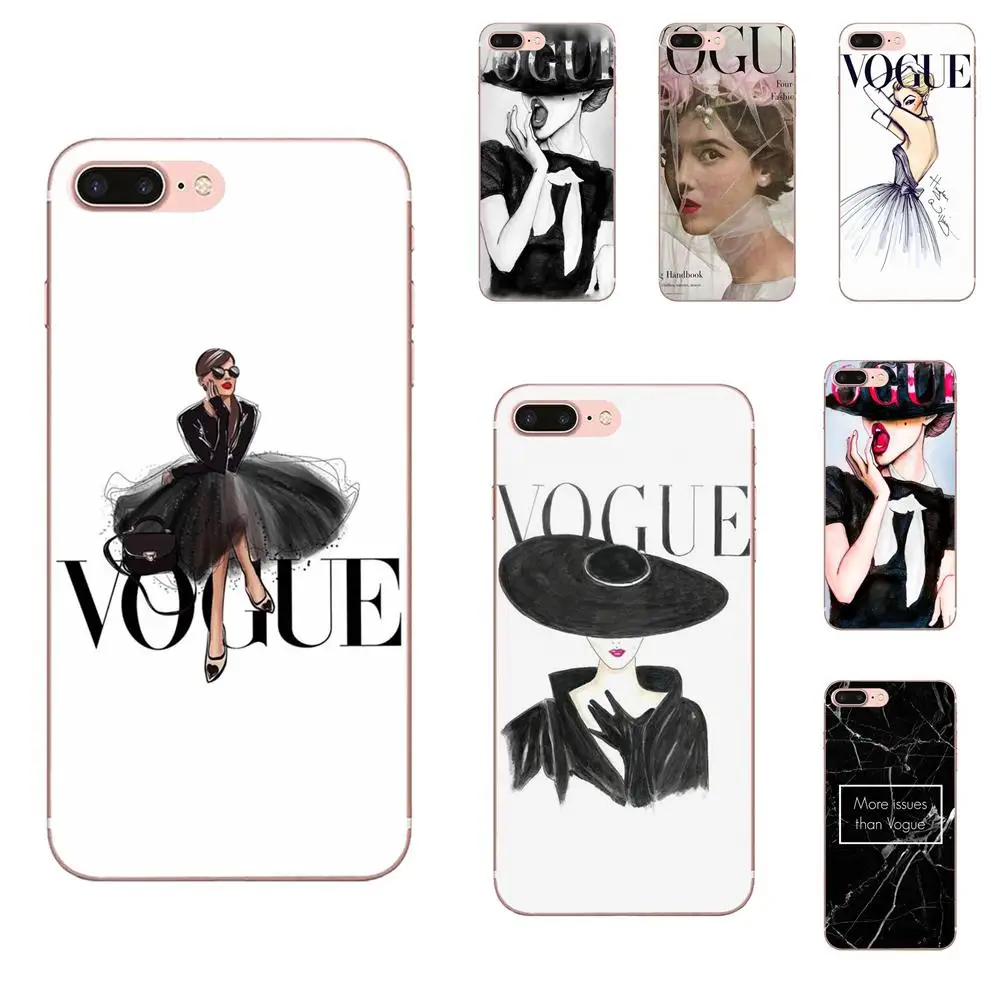 Больше проблем чем Vogue очаровательные цветные мягкие чехлы для задней панели iPhone