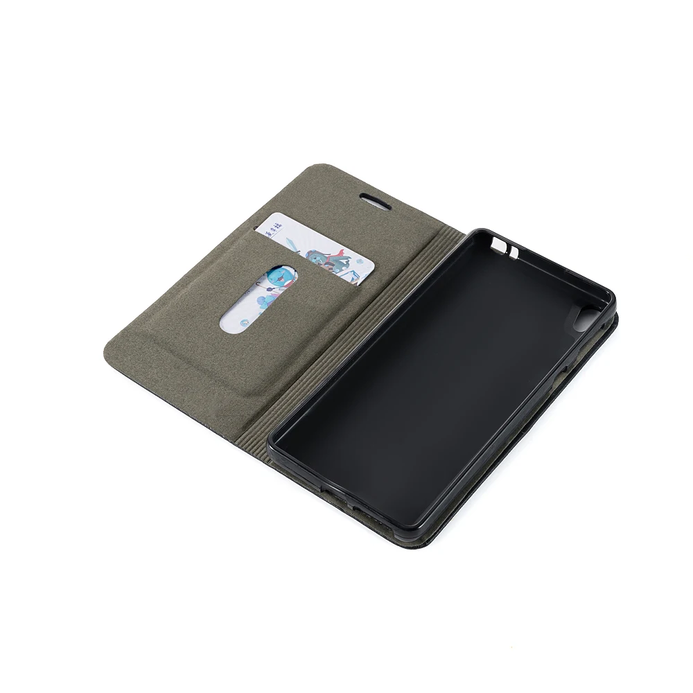 Чехол из искусственной кожи чехол для sony Xperia Z5 флип-чехол для sony Xperia E5 f3311 f3313 бизнес-чехол для телефона Мягкая силиконовая задняя крышка