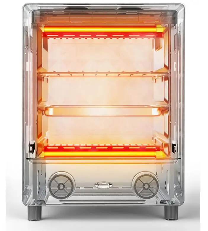 Электрическая мини-печь для выпечки хлеба 220 В 12 л бытовая простая в эксплуатации