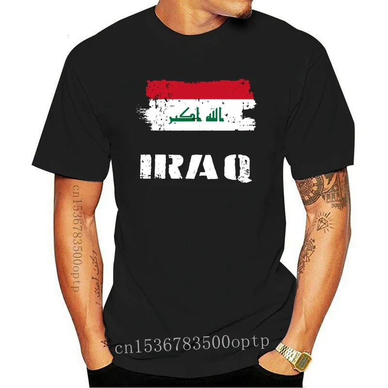 

New World Championship Iraq T Shirt Streetwear Cotton Summer Interesting Humor Customize Over Size S-5XL Leisure Shirt