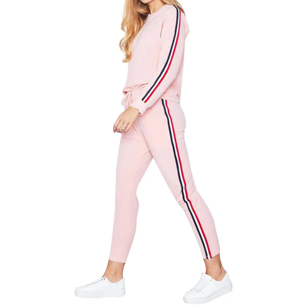 Женский спортивный костюм из 2 предметов женский зима 2019 женская спортивная