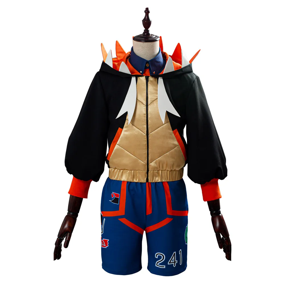 Костюм для косплея с изображением покемона и меча райхана униформа на Хэллоуин