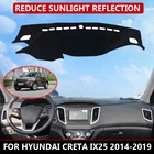 Чехол для приборной панели автомобиля Hyundai Creta Ix25 2014-2019, коврик, защита от солнца, коврик для приборной панели, коврик, Автомобильный Ковер