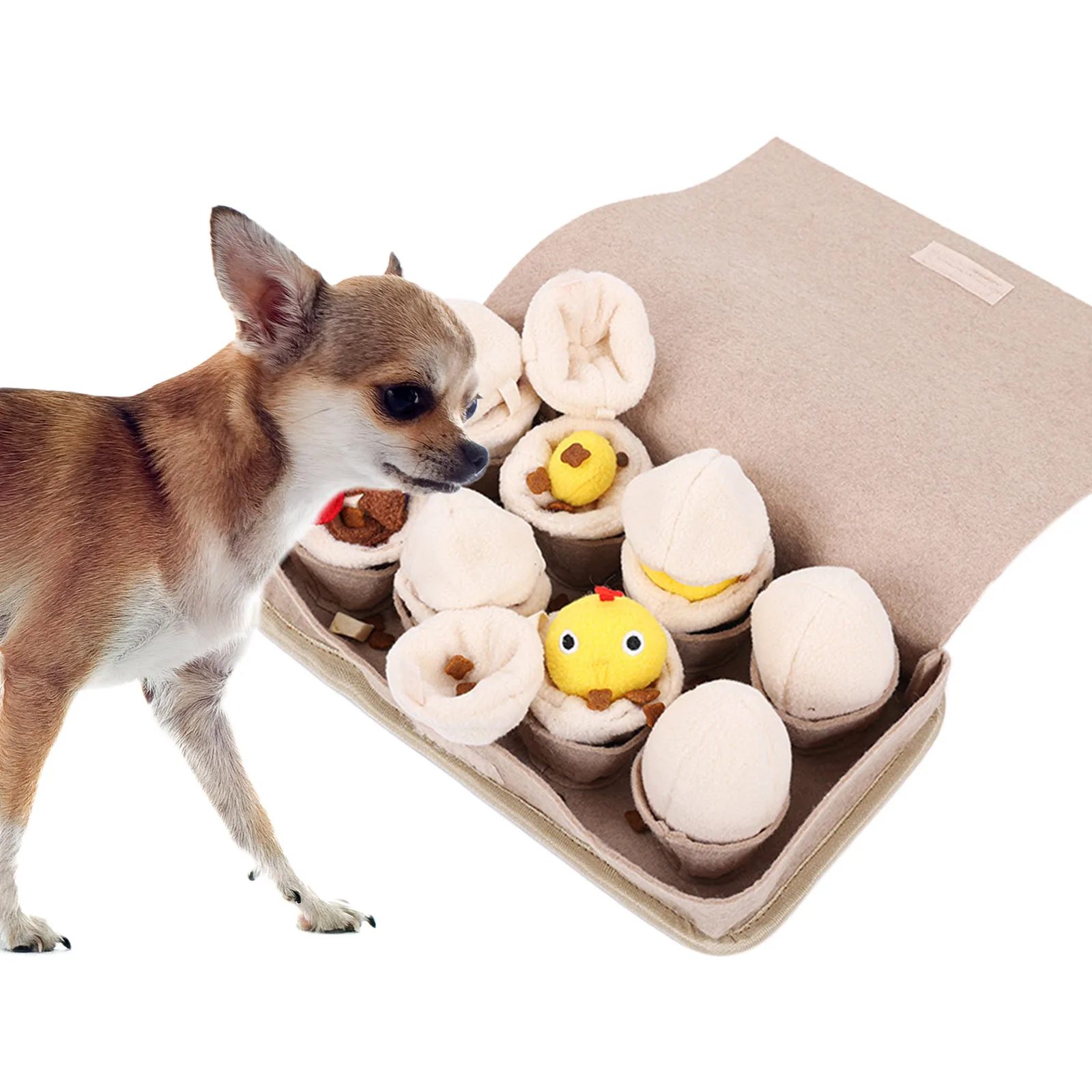 

Тафельная коробка для домашних питомцев с запахом на носу, тренировочная чаша для медленного кормления с пищалкой, интерактивные игрушки д...