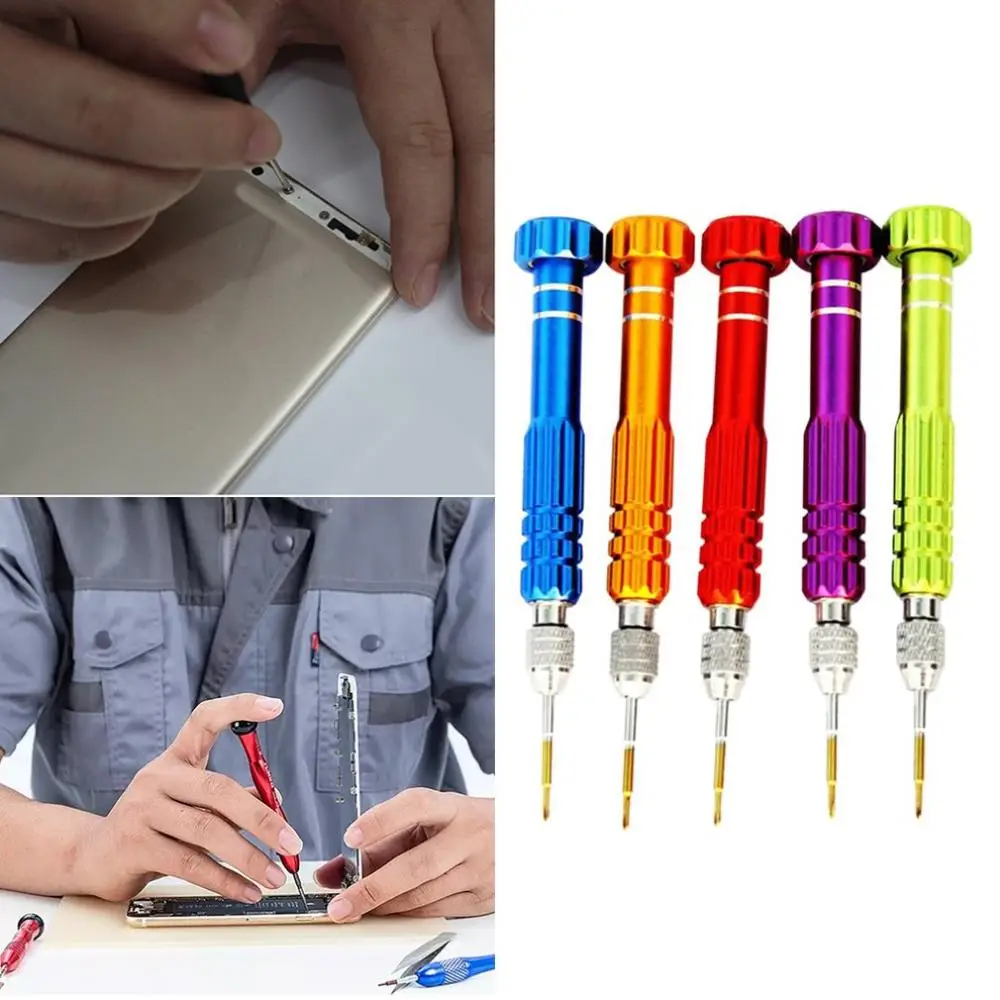 

5 In 1 Screwdriver Mobile Phone Disassembly Repair Tool Chrome Vanadium Alloy Steel Precision Instrument