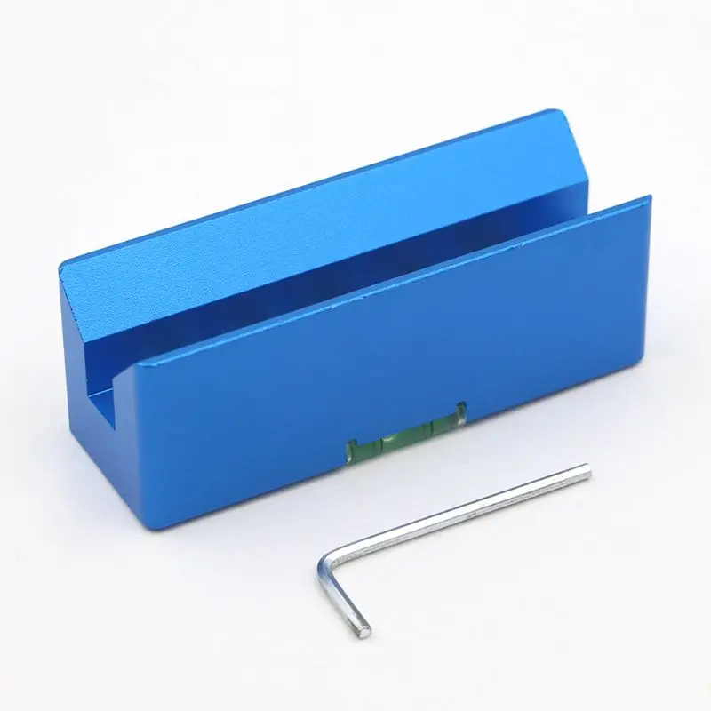 

Pocket Hole Jig Dowel Drill Joinery Drilling Holes Guide Locator w/ Bubble Level Q1JB