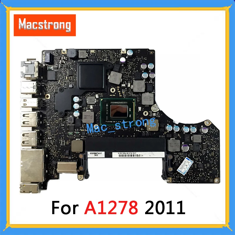 Протестированная оригинальная материнская плата A1278 13 &quot для MacBook Pro 2011 2 3G 4G 7G 8G 820