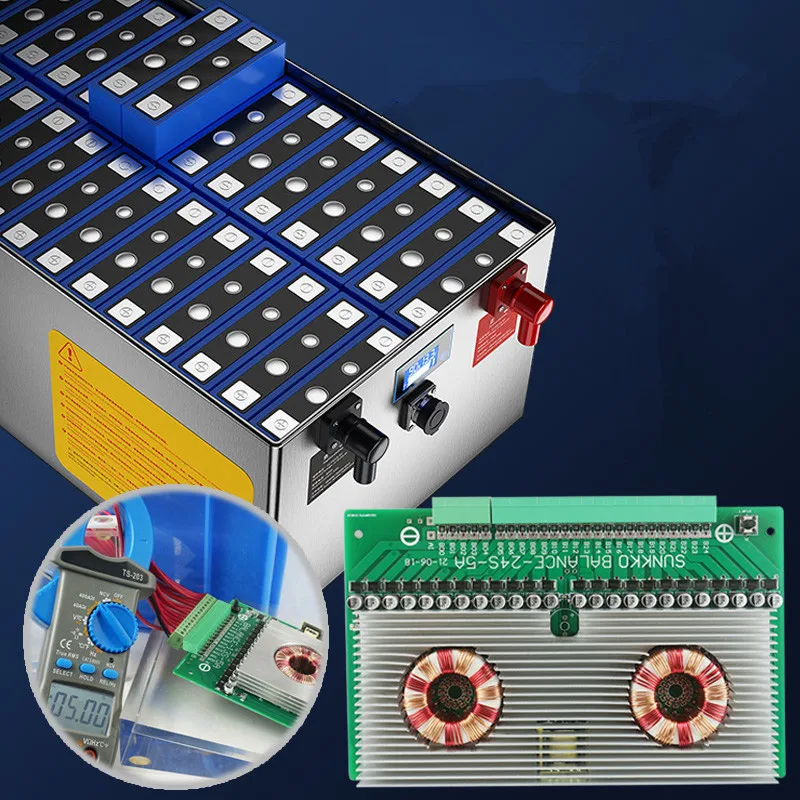 Heltec 4-24S  8A Active balancer/ Active Equalizer  Lifepo4/Lipo Battery Energy Capacitor 8S 10S 12S 16S 20S