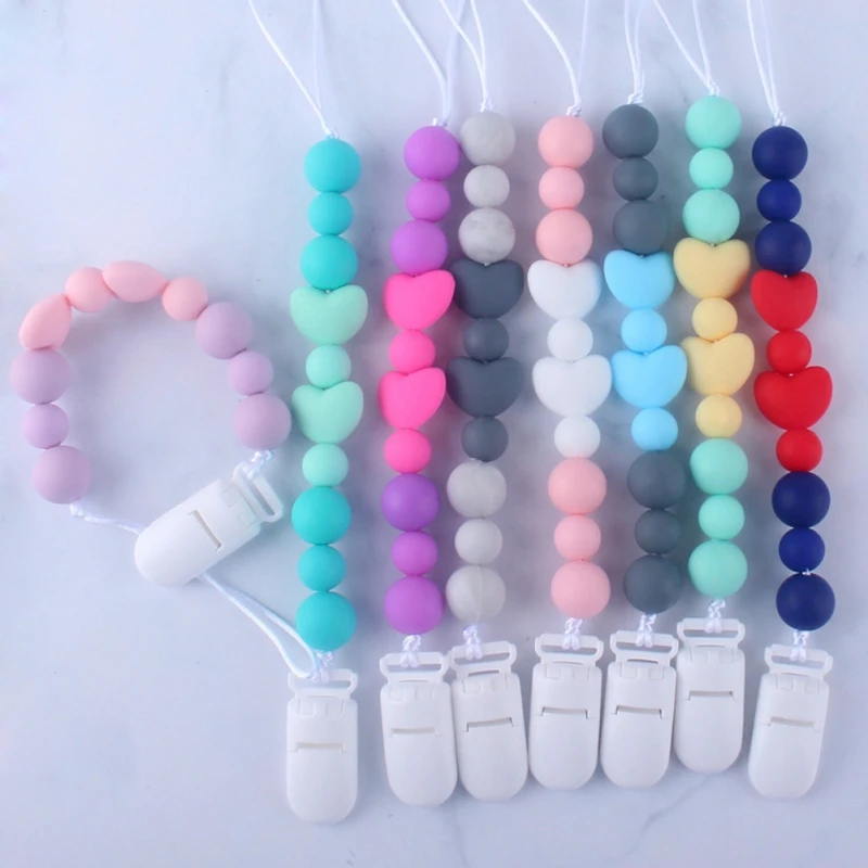 Силиконовый держатель бусин для соски соски|Шнурки и чехлы сосок| |