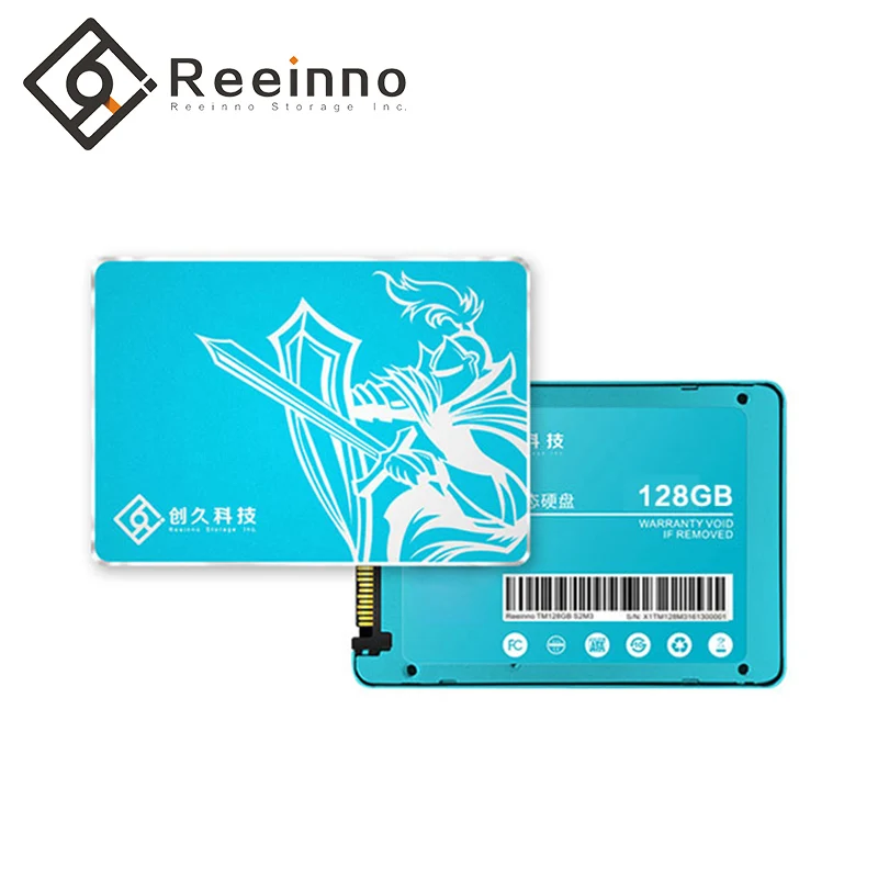 Reeinno SSD 128GB SATA3 2,5 дюймов высокоскоростной Внутренний твердотельный диск 3D NAND flash 256 GB/512 GB/1 ТБ для настольного ноутбука