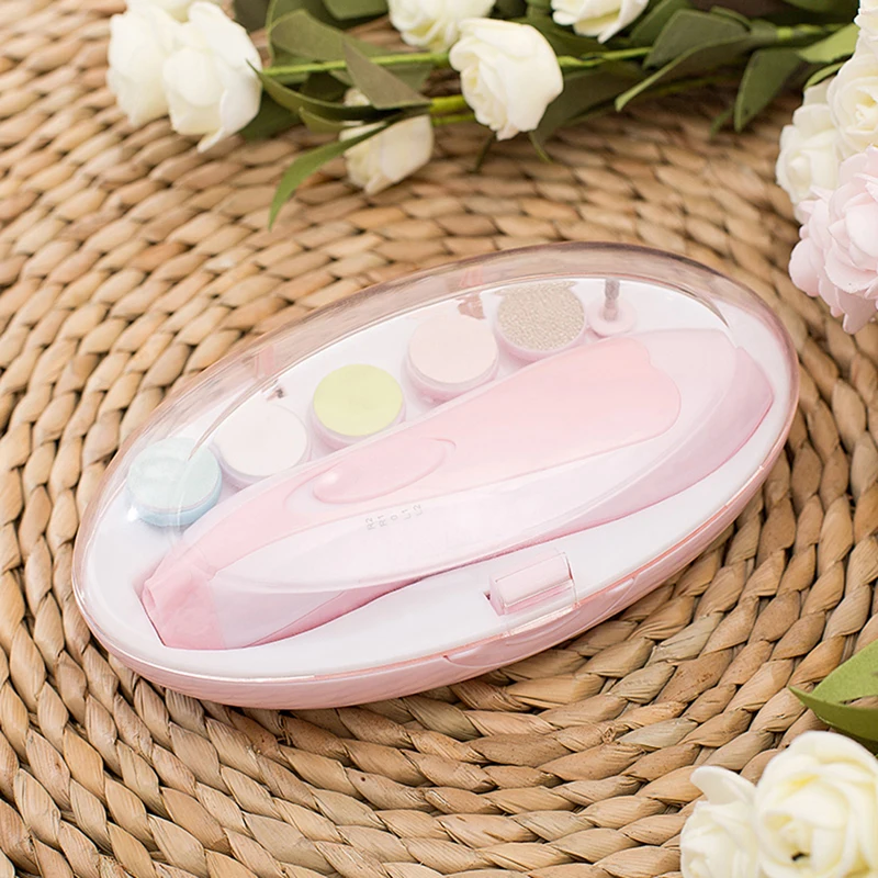 

Safety Baby Nail Trimmer Newborn Nail File Cutter For Kids Infant Electric Manicure Pedicure