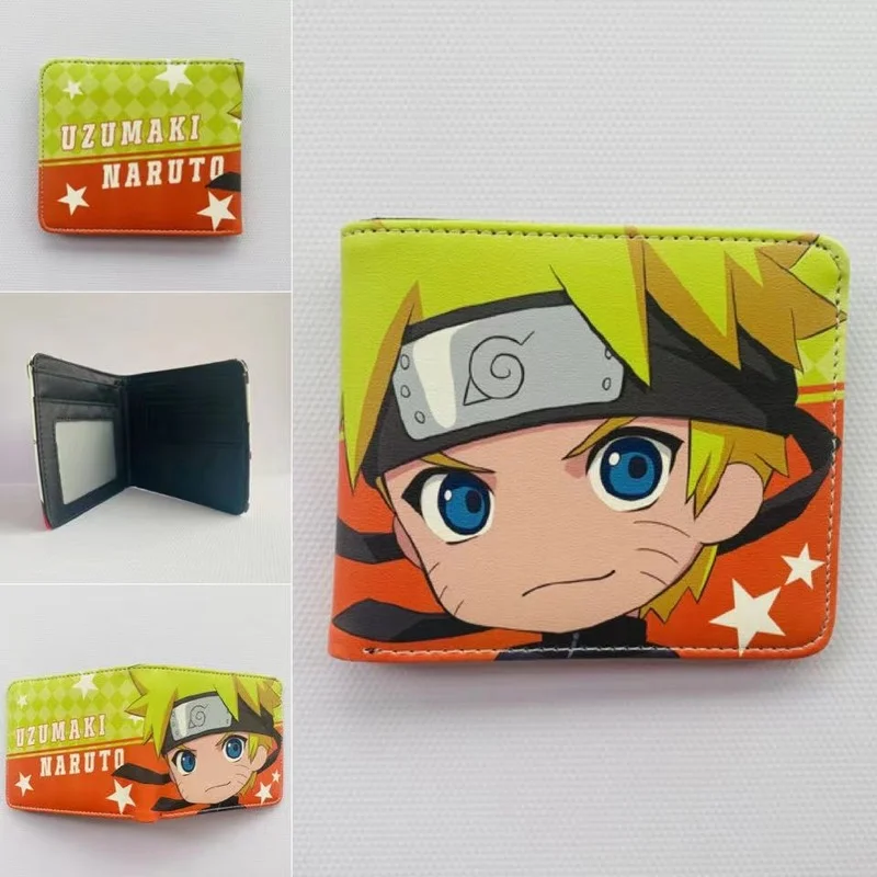 

Japanese Naruto Figure Anime Wallet Coin Purse Men's Women's Wallets Carteira Dollar Price Model Kid Toy Christmas Birthday Gift