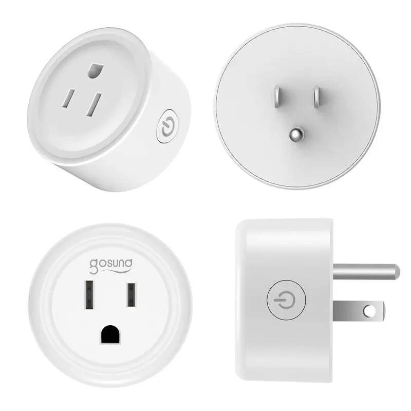 

US Wifi Smart Plug Surge Protector 10A 110-230V Voice Control Timer Smart Socket Work with Alexa Google Home Tuya