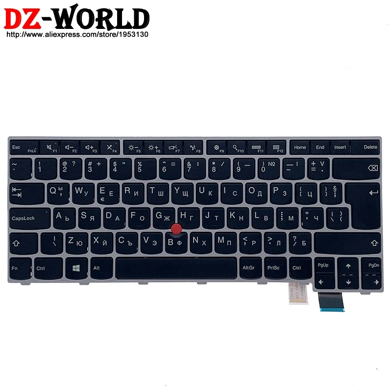 

New Original BG Bulgaria Keyboard for Lenovo Thinkpad 13 S2 T460S Laptop 01AV007 01AV047
