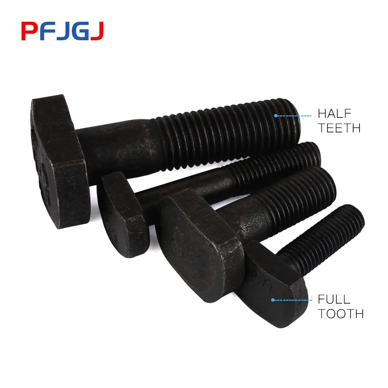 Peng Fa M12 M14 M16 M18 M20 GB37 8,8 Т-образный винт/болт/черный Т-образный слот с болтами/Т-образная пластина винты