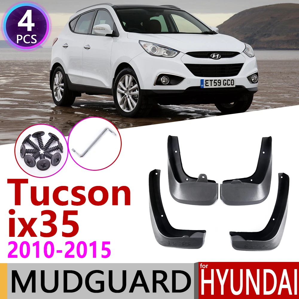 

Car Mudflaps for Hyundai Tucson ix35 LM 2010 2011 2012 2013 2014 2015 Fender Mud Guard Flap Splash Flaps Mudguards Accessories