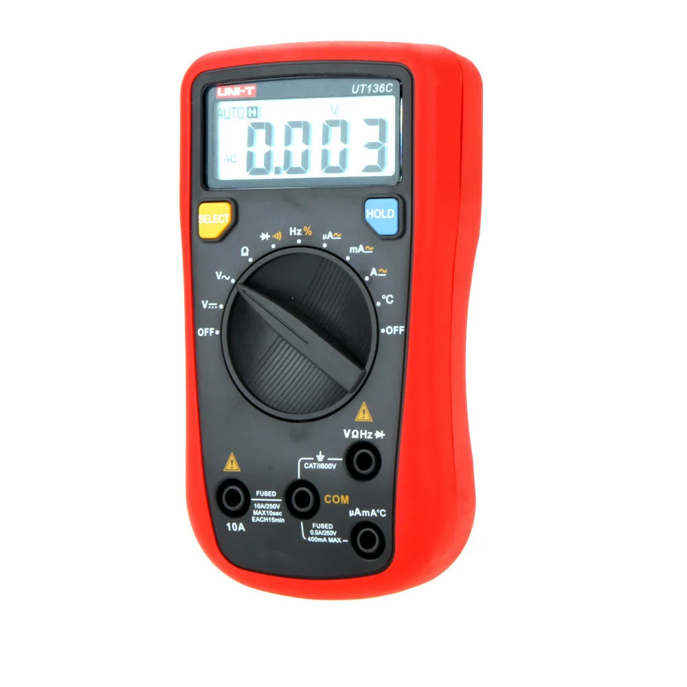 Цифровой мультиметр UNI-T UT136A UT136B UT136C UT136D Автоматический диапазон проверка