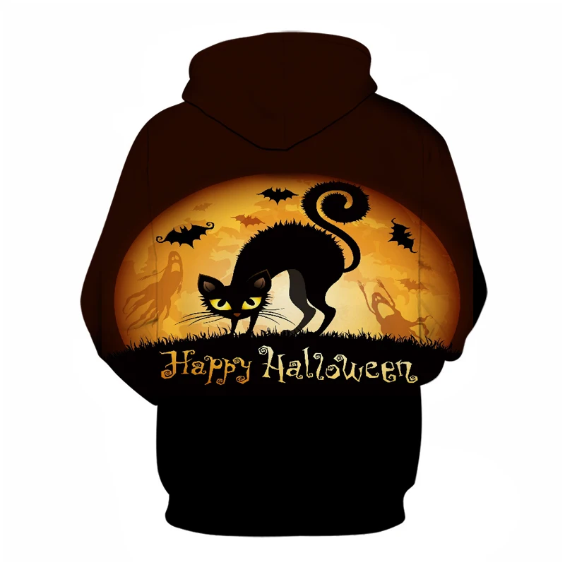 Хип-хоп стиль череп Джек печать дамы 3D Толстовка Хэллоуин подарок Красный