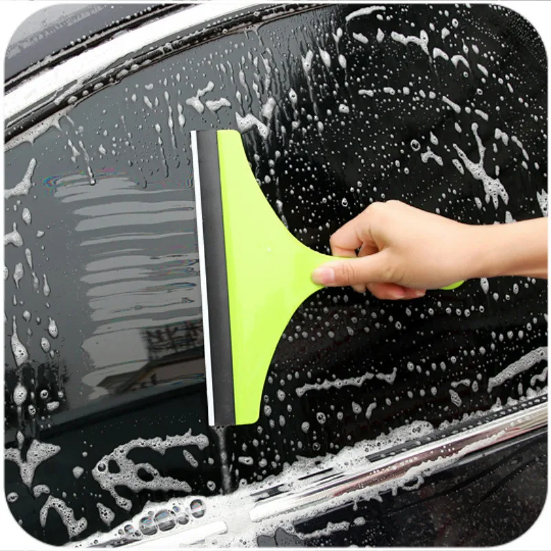

1pcs Car Windshield Wiper Household Purifying Glass Window Tools High-rise Short-handle Cleaning Tool Comfortable Easy To Hang
