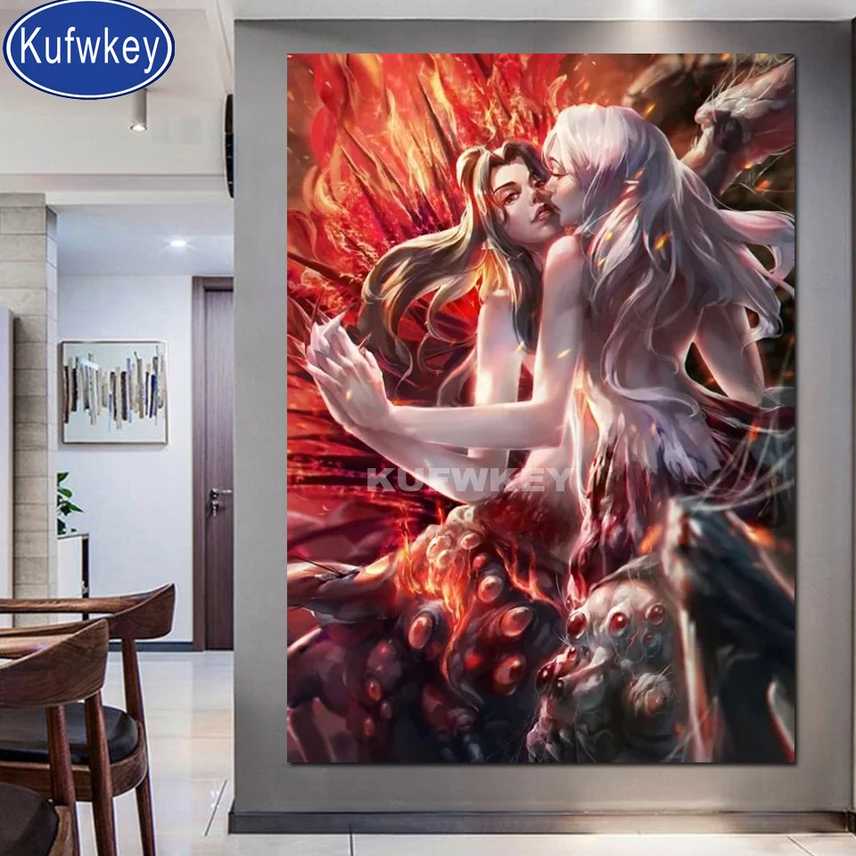 2020 пазлы &quotсделай сам&quot алмазная вышивка череп фея полностью квадратная