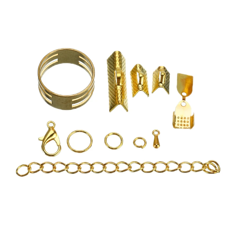 1 коробка одно кольцо застежка омаров хвост цепь зажим пряжка для браслета