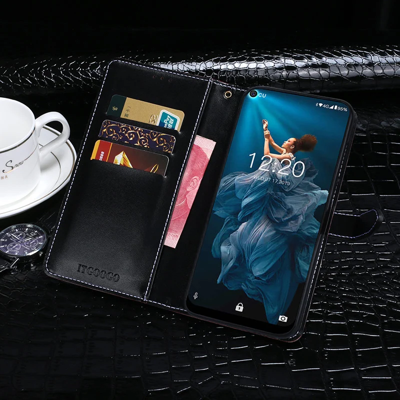 Стильный кожаный чехол с узором крокодиловая кожа для Oukitel C17 Pro роскошный