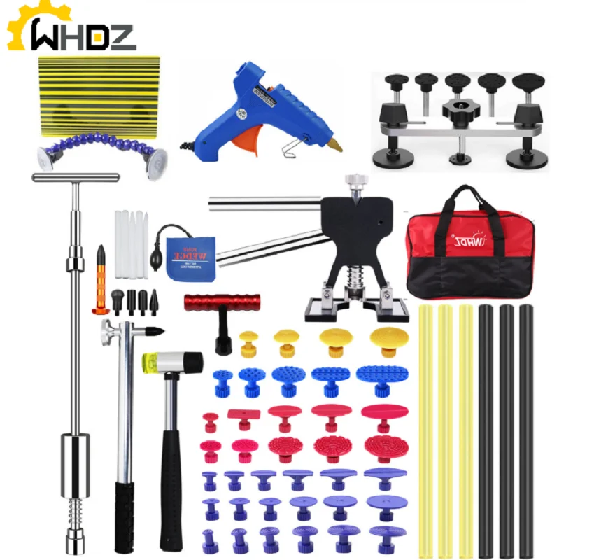 comprar Kit De Reparação De Dente Sem Panitless-carro Dent Extrator Remoção Dent Removedor Kit Para Grandine Danos